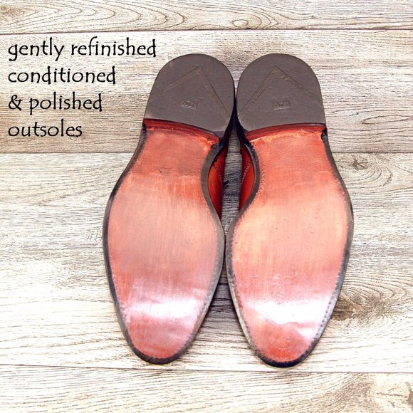 Allen Edmonds SANFORD Cap Toe Blucher 10 D Chili * add $15 new Trees main image 10